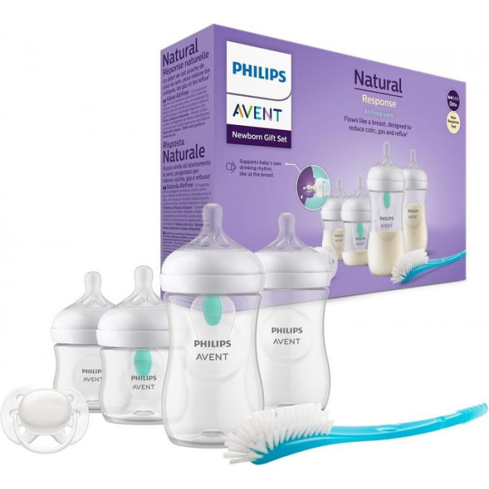 SET BIBERONES NATURAL RESPONSE AVENT