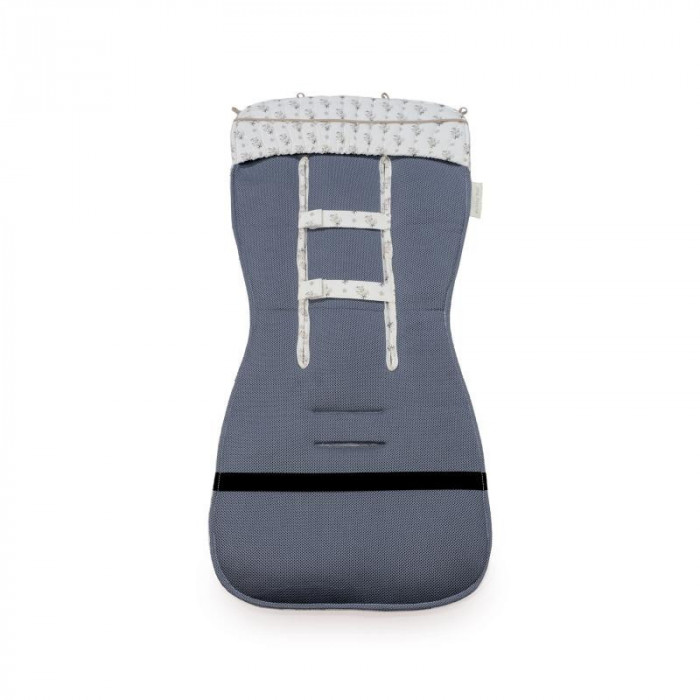 FUNDA SILLA RECTA BOTTON FLORES...