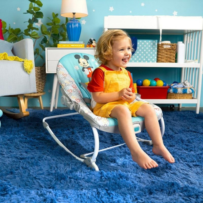 HAMAQUITA ROCKER MICKEY MOUSE AZUL SARO