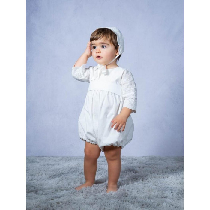 PELELE CON GORRO BATISTA BORDADA...