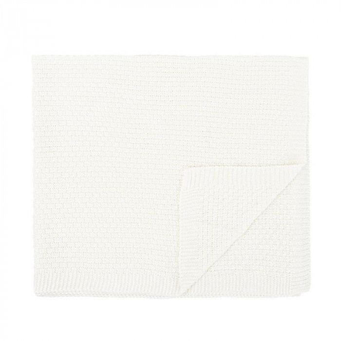 MANTA TRICOT BAMBU NEW BLANCO BIMBI...