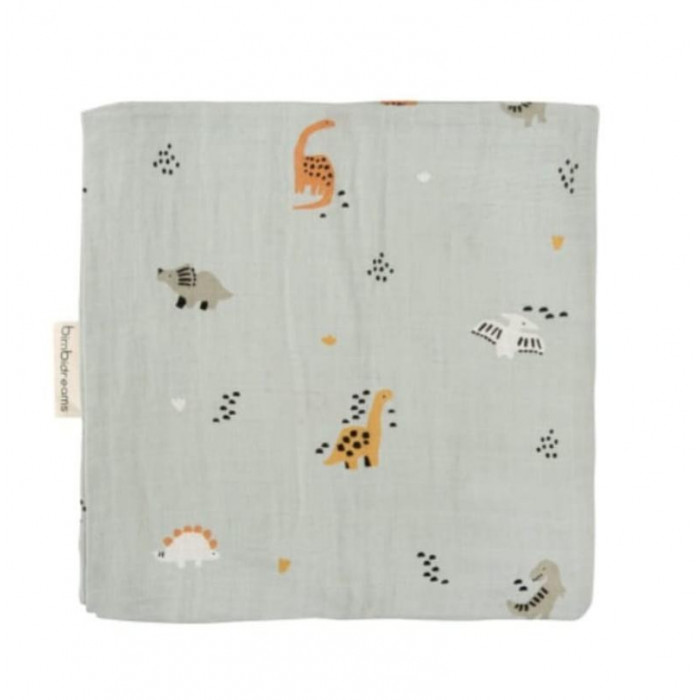 MUSELINA BAMBU C30 BRONTO GRIS BIMBI...