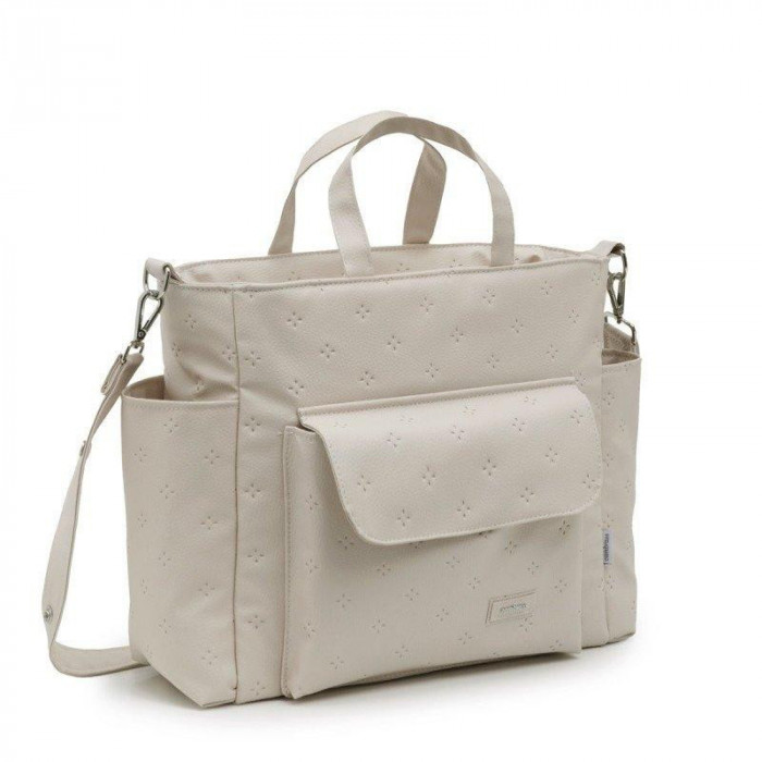 BOLSO SILLA PACK SPRING CREMA BEIG...