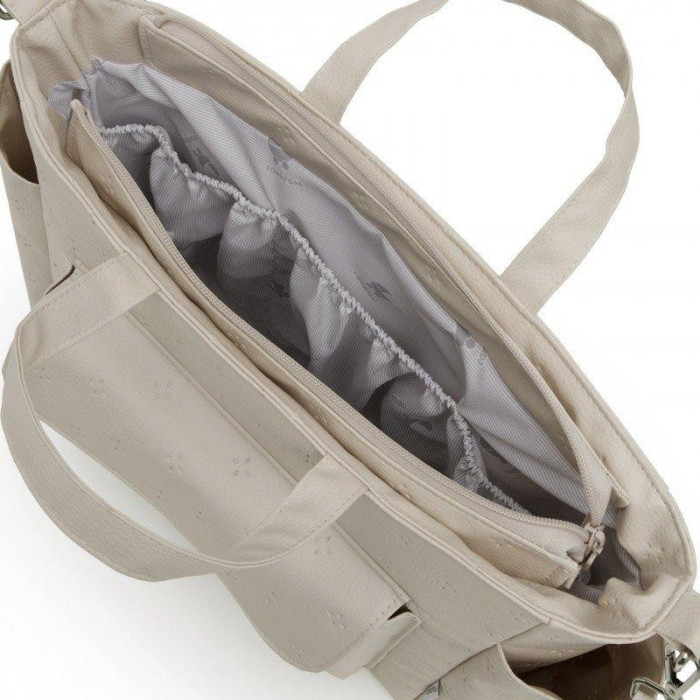 BOLSO SILLA PACK SPRING CREMA BEIG...