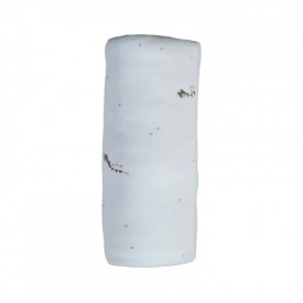 MUSELINA BAMBU COMETAS BEIG...