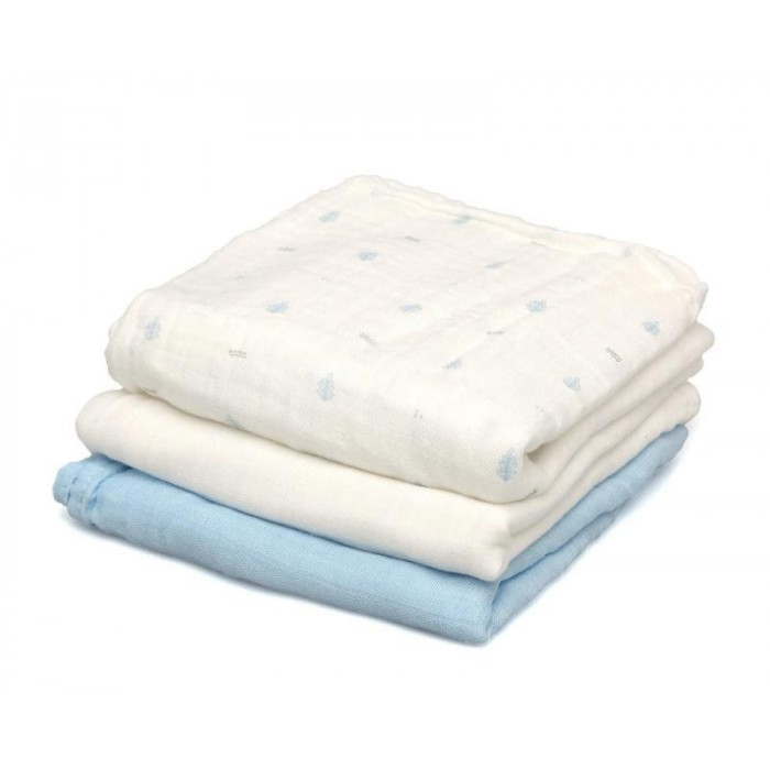 PACK 3 GASAS BAMBU PETIT MOMENTS AZUL...