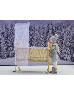 MINICUNA MIMBRE CUADRADA...