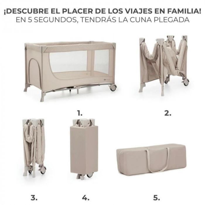 CUNA VIAJE JOY 2 BEIGE KINDERKFRAT