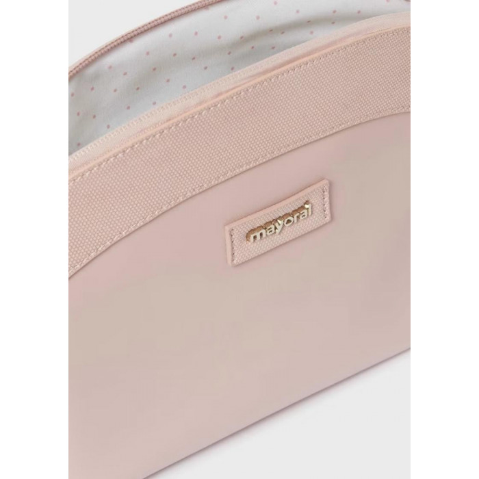 NECESER PIEL PLIEGUES ROSA MAYORAL