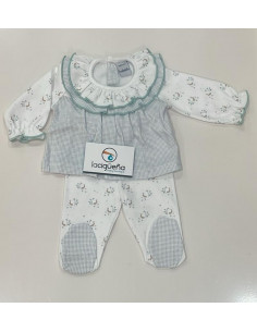 CONJUNTO ALGODON MANGA...