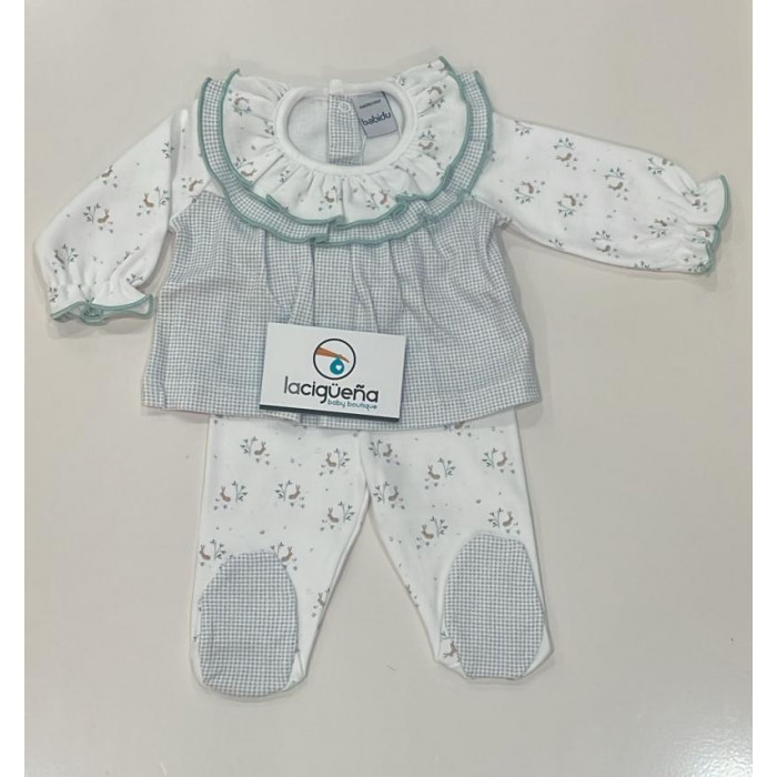 CONJUNTO ALGODON MANGA LARGA PRADERA...