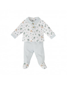 CONJUNTO ALGODON MANGA...