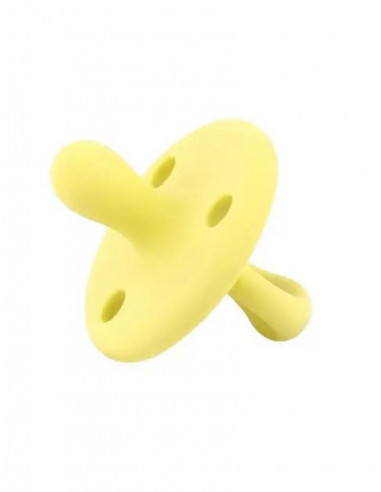 CHUPETE SILICONA 0/4 AÑOS AMARILLO...