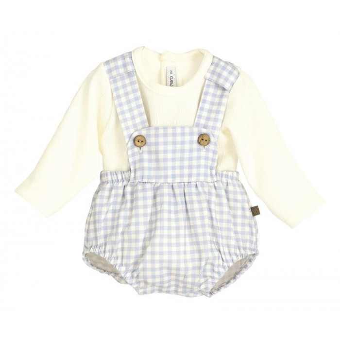 RANITA VICHI AZUL+CAMISETA BEIG BERG...