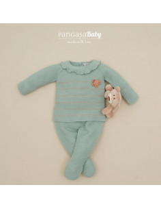 CONJUNTO LANA CON GORRO...