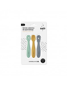 SET CUBIERTOS SILICONA BLW...