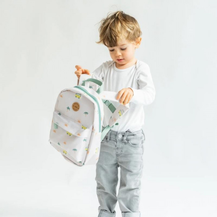 MOCHILA INFANTIL ALOHA VERDE SARO