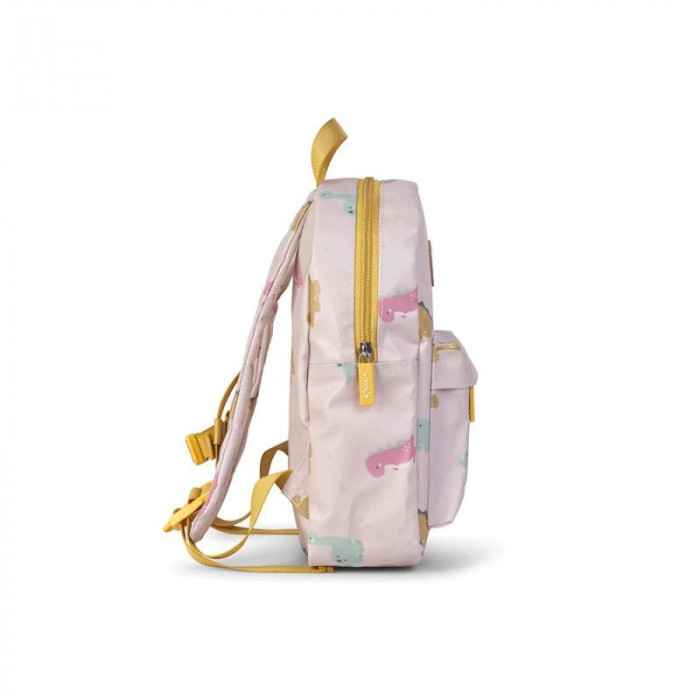 MOCHILA INFANTIL DINOS MOSTAZA SARO