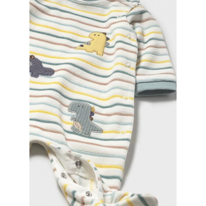 PELELE TUNDOSADO RAYAS DINO VERDE...