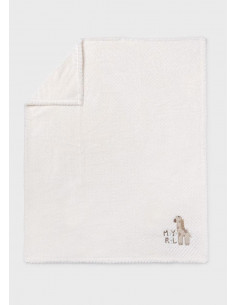 MANTA POLAR JIRAFA BEIG...