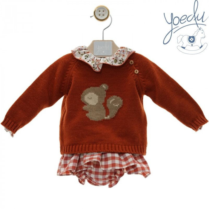 JERSEY LANA ARDILLA CALABAZA+ RANITA...