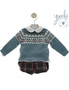 JERSEY LANA NIEVE AZUL+...