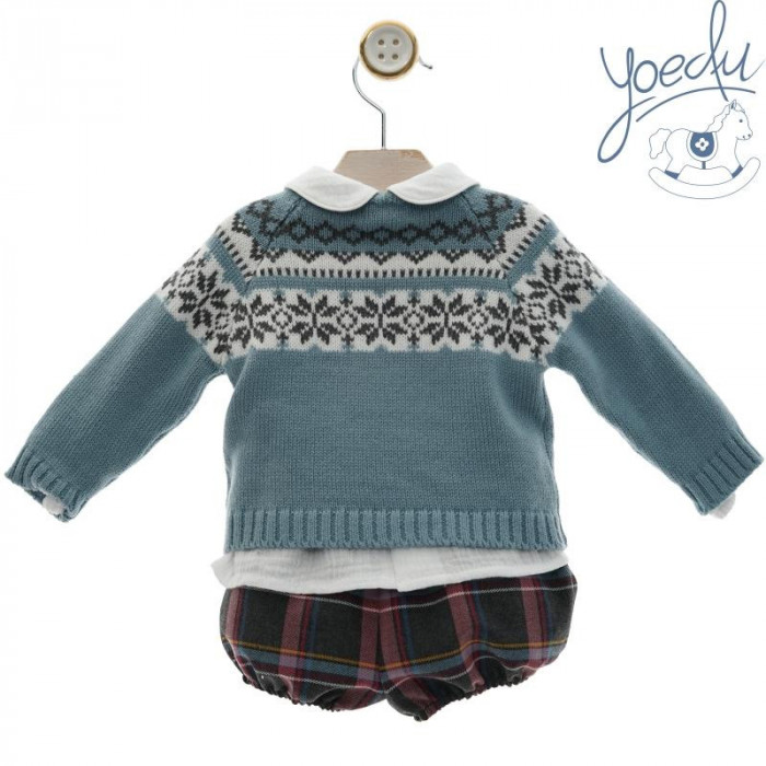 JERSEY LANA NIEVE AZUL+ RANITA...