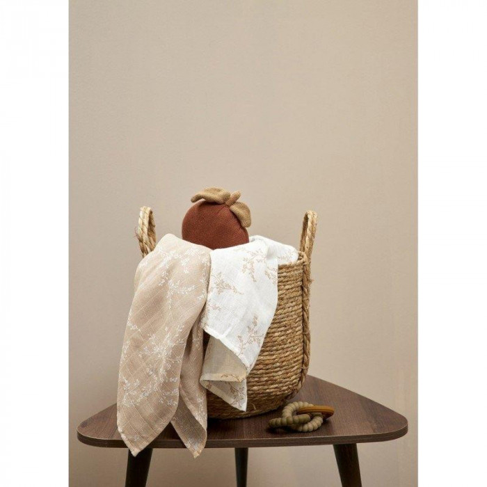 PACK 2 MUSELINAS BRANCHES SAND MEYCO