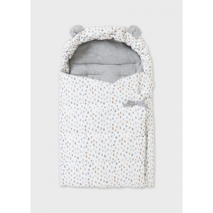 SACO NANA ESTAMPADO GRIS  MAYORAL