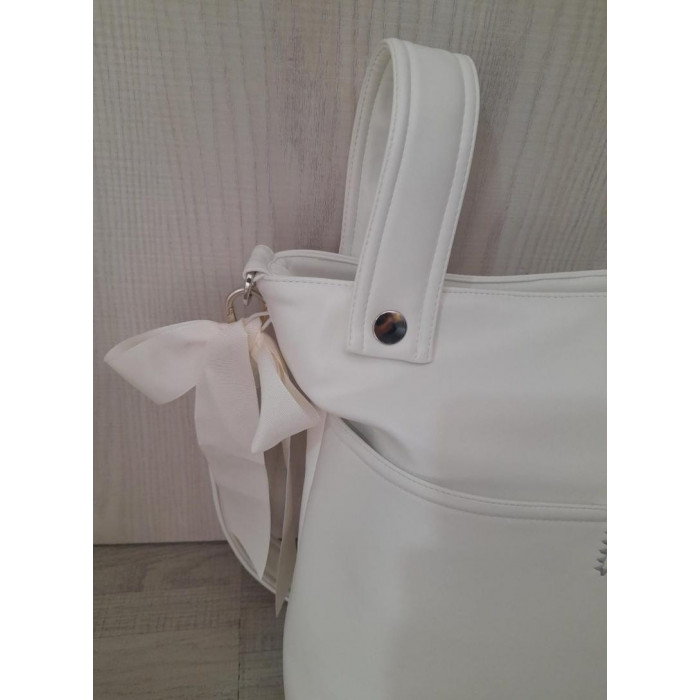 TALEGA PIEL LISO BEIG ROSY