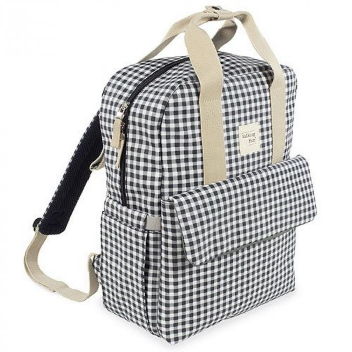 MOCHILA I LOVE VICHI NEGRO WALKING MUM