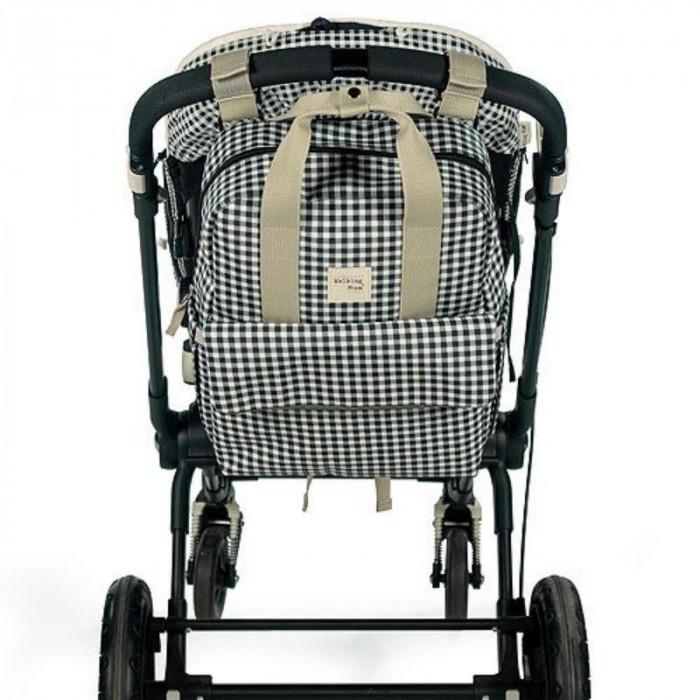 MOCHILA I LOVE VICHI NEGRO WALKING MUM