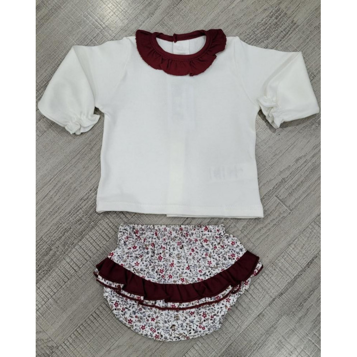 JERSEY M/L BEIG CUELLO FLORES+BRAGA...