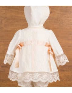 VESTIDO MEDIA MANGA+GORRO Y...