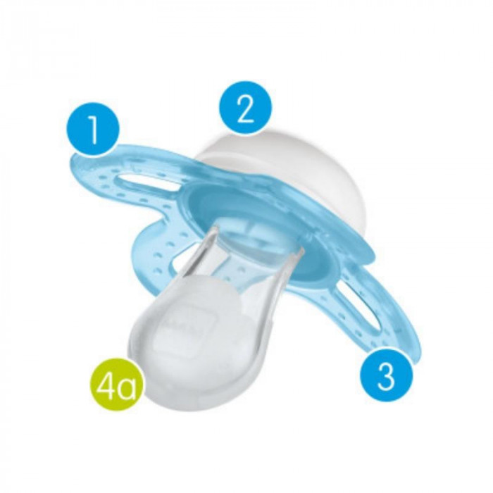 PACK 2 CHUPETES SILICONA 0/2M BEIG...