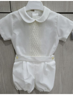 CAMISA M/C+PANTALON GOMA...