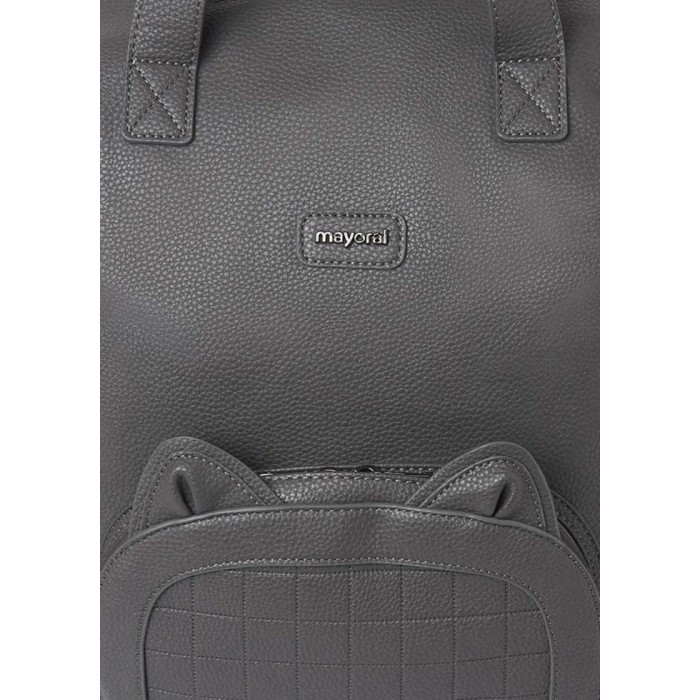 MOCHILA PIEL GATITO NEGRO MAYORAL