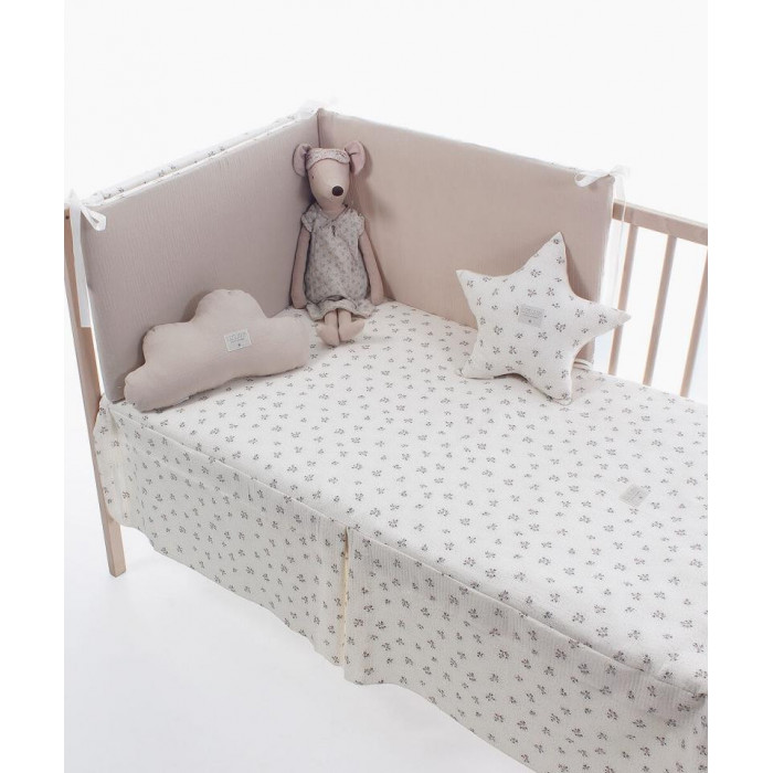 EDREDON + PROTECTOR GRACIELA CAMEL...