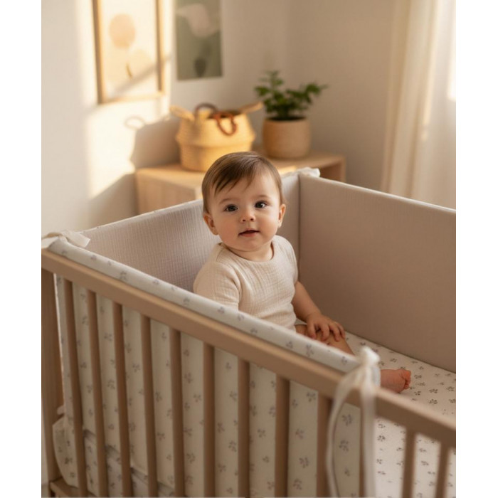 EDREDON + PROTECTOR GRACIELA CAMEL...