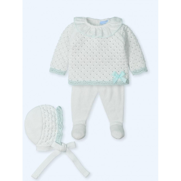 CONJUNTO 3 PIEZAS HILO MANGA LARGA...