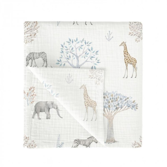 MUSELINA BAMBU 536 TANZANIA BLANCO...