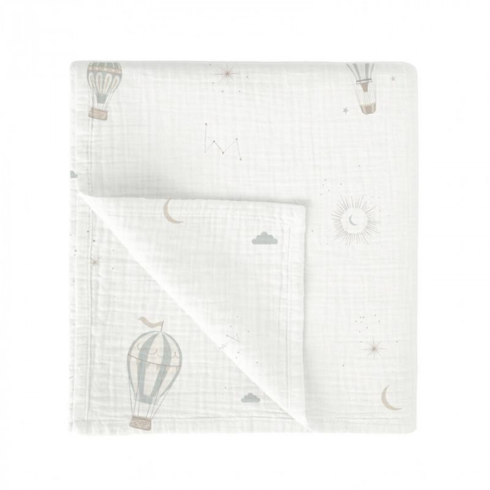 MUSELINA BAMBU 535 BLUE SKY BLANCO...