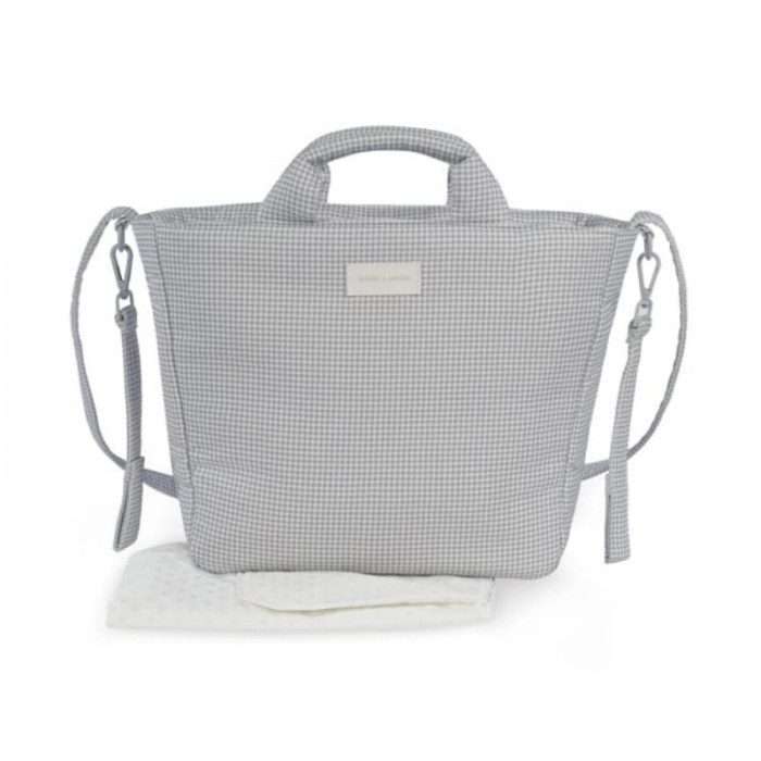 BOLSO SILLA LITTLE BLOOM VICHI GRIS...