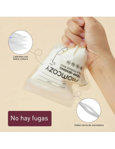 BOLSAS PARA ALMACENAR LECHE MATERNA...