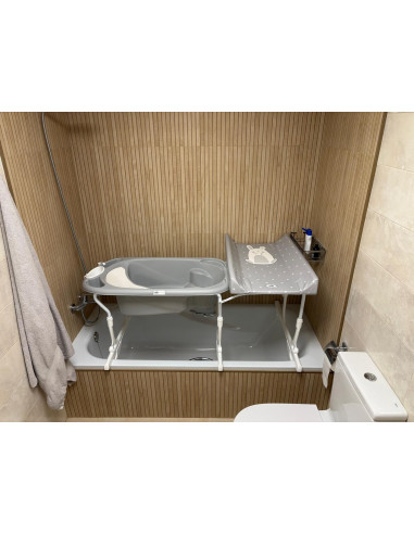 BAÑERA IDRO ESTRAIBLE 265 TODO GRIS CAM
