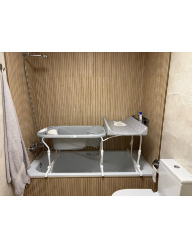 BAÑERA IDRO ESTRAIBLE 265 TODO GRIS CAM
