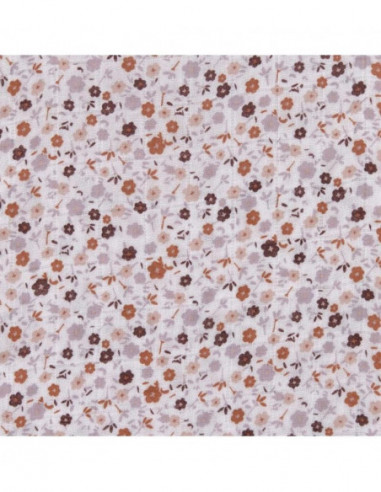 PACK 3 GASAS BAMBOO TINY FLOWERS LILA