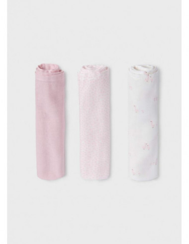 PACK 3 GASAS PATITOS ROSA MAYORAL