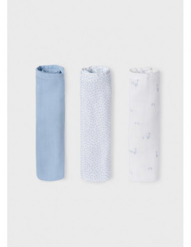 PACK 3 GASAS PATITOS AZUL MAYORAL