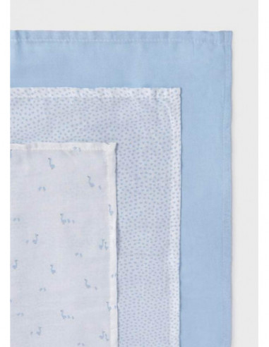 PACK 3 GASAS PATITOS AZUL MAYORAL